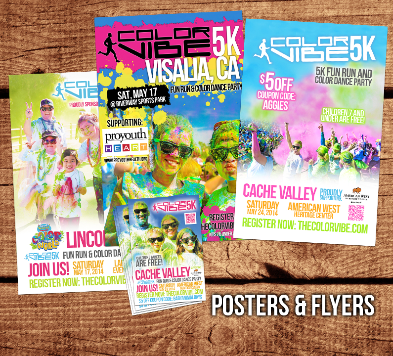 Color Vibe Posters