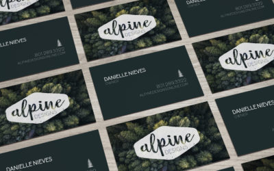 Alpine Designs Business Cards