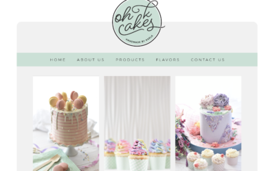 Oh K Cakes Website